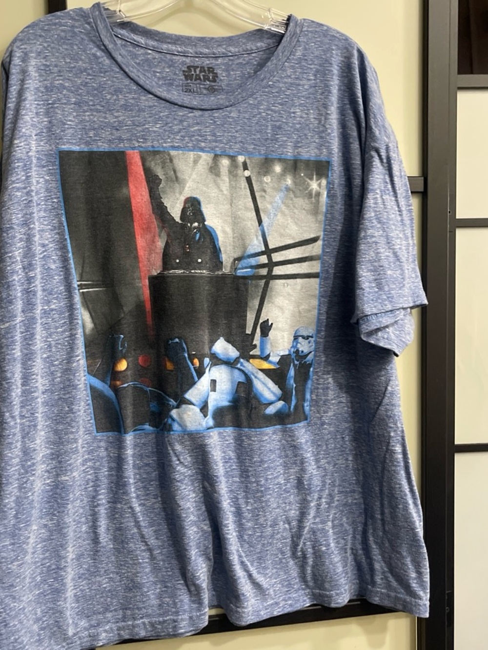 Star Wars Heather Blue Short-Sleeve Graphic Tee